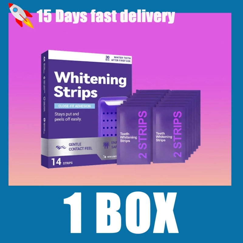 Purple Teeth Whitening Strips